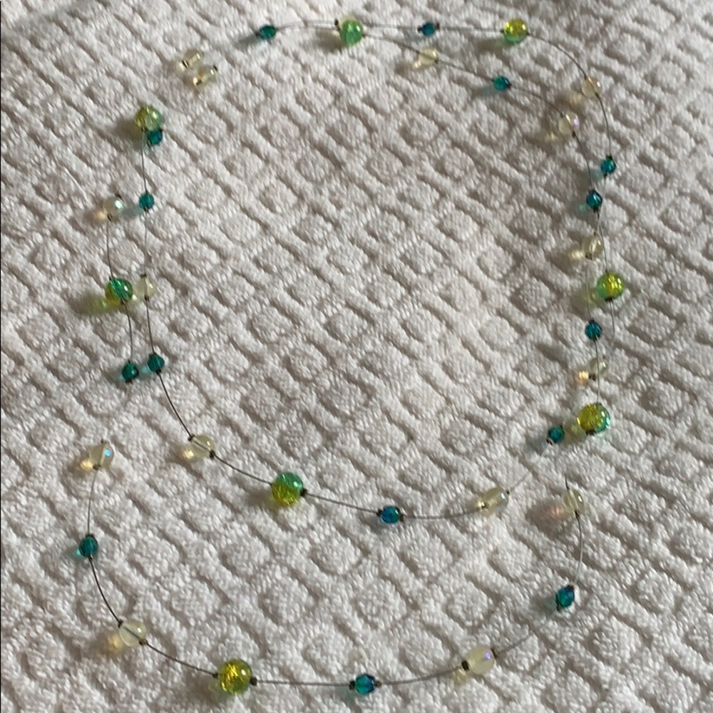 Glam Julz glass bead necklace
